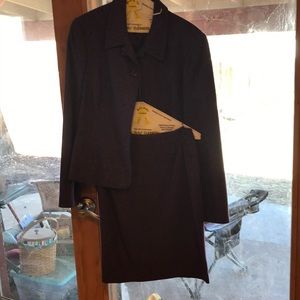 Suit jacket and skirt